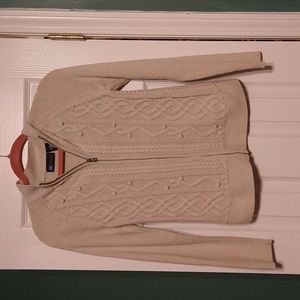 (r)elativity zip up sweater